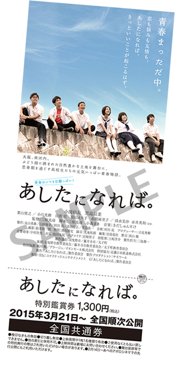 前売り券サンプル