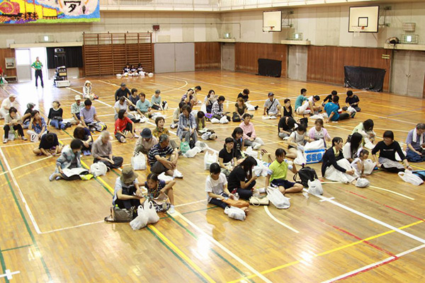 市民まつりの一環で上映。150名以上の方々がご来場しました！